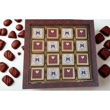 Sevgililer Günü Çikolata BELÇIKA48LI Madlen Sütlü