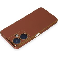 Renklime Newface Vivo Y27 Kılıf Volet Silikon - Kırmızı