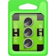 Renklime Newface Samsung Galaxy S25 Plus Raze Metal Kamera Lens - Lacivert-Mavi