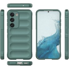 Renklime Newface Samsung Galaxy S23 Plus Kılıf Optimum Silikon - Koyu Yeşil