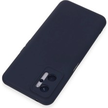 Renklime Newface Realme 9i 4g Kılıf Nano Içi Kadife Silikon - Lacivert