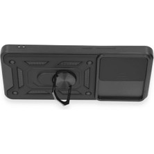 Renklime Newface Xiaomi Mi 12T Pro Kılıf Pars Lens Yüzüklü Silikon - Siyah