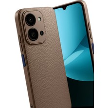 Renklime Newface Xiaomi Redmi 15C 4g Thermax Silikon Kılıf - Kahverengi