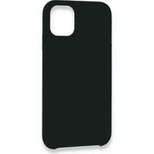 Renklime Newface iPhone 11 Pro Max Kılıf Lansman Legant Silikon - Koyu Yeşil