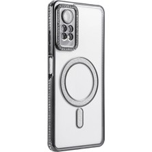 Renklime Newface Xiaomi Redmi Note 12 Pro 4g Joke Simli Magneticsafe Kılıf - Siyah