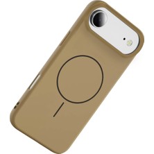 Renklime Joko Apple iPhone 17 Air Jully Magsafe Kapak - Çöl Titanyum