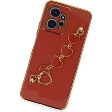 Renklime Newface Xiaomi Redmi Note 12 4g Kılıf Esila Silikon - Kırmızı