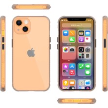 Renklime Newface iPhone 13 Mini Kılıf Miami Şeffaf Silikon - Şeffaf
