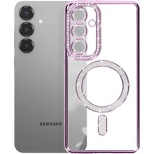 Renklime Joko Samsung Galaxy S26 Joke Simli Magneticsafe Kılıf - Derin Mor
