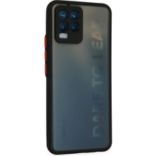 Renklime Newface Realme 8 Kılıf Montreal Silikon Kapak - Siyah