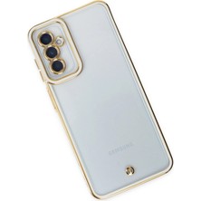 Renklime Newface Samsung Galaxy M23 Kılıf Liva Lens Silikon - Beyaz