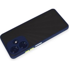 Renklime Newface Infinix Hot 30 4g Kılıf Montreal Silikon Kapak - Lacivert