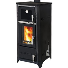 Thermoll T-25 Vira Dikey Şömine Fırınlı Iç Mekan Sobası