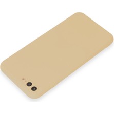 Renklime Newface iPhone 7 Plus Kılıf First Silikon - Gold