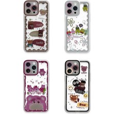 Renklime Newface iPhone 14 Pro Max Kılıf Sweet Desenli Silikon Kapak - Şeffaf