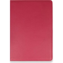Renklime Newface Samsung Galaxy T220 Tab A7 Lite 8.7 Kılıf 360 Tablet Deri Kılıf - Pembe