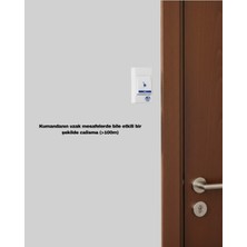 Renklime Kablosuz Kapı Zili Kolay Kurulumlu Modern Kullanım