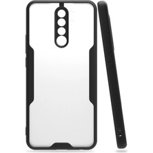 Renklime Newface Xiaomi Redmi 9 Kılıf Platin Silikon - Siyah