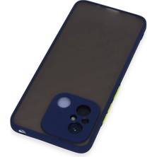 Renklime Newface Xiaomi Redmi 12C Kılıf Montreal Silikon Kapak - Lacivert