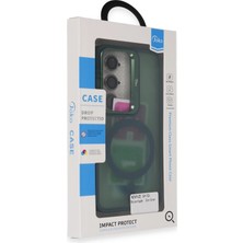 Renklime Joko Samsung Galaxy S24 Flet Lens Magsafe Kapak - Koyu Yeşil