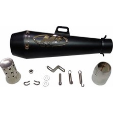 M4-350X51MM Modifiye Egzoz Mat Siyah