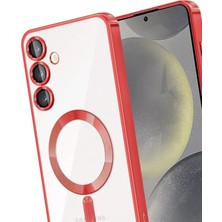 Renklime Newface Samsung Galaxy A26 Kross Magneticsafe Kapak - Kırmızı