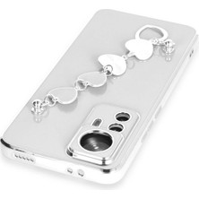 Renklime Newface Xiaomi Mi 12T Pro Kılıf Esila Silikon - Beyaz