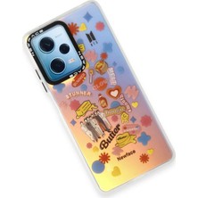 Renklime Newface Xiaomi Redmi Note 12 4g Kılıf Estoril Desenli Kapak - Estoril - 16