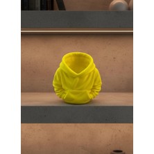 Renklime Hoodie Kalemlik Sarı