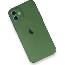 Renklime Newface iPhone 12 Mini Kılıf Pp Ultra Ince Kapak - Yeşil