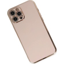 Renklime Newface iPhone 12 Pro Kılıf Volet Silikon - Pembe