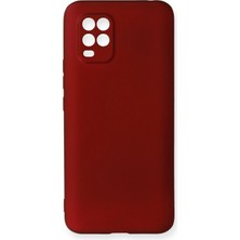 Renklime Newface Xiaomi Mi 10 Lite Kılıf First Silikon - Bordo