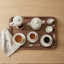 Külsan 3449.CE - Arcoform Laminated 2'li Ceviz Dikdörtgen Tepsi 34X49 Cm, Thermoset Melamin