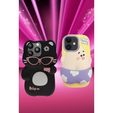 Renklime Newface iPhone 15 Pro Max Kılıf Poky Karakter Silikon Kapak - Desen 12