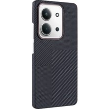 Renklime Newface Xiaomi Redmi 15C 4g Vega Magsafe Kapak - Siyah