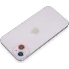 Datatek Newface iPhone 13 Mini Renkli Kamera Lens Koruma Cam - Pembe-Mavi