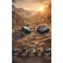 FaroxTech Uzaktan Kumandalı Gps Destekli Drone - Engel Tanıma ve Otomatik Eve Dönüş Özellikli