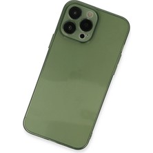 Datatek Newface iPhone 13 Pro Kılıf Fly Lens Silikon - Yeşil