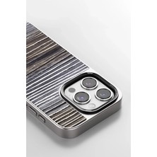 Datatek Venco iPhone 14 Pro Wave Kapak - Koyu Kahve