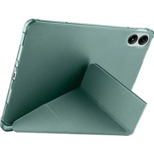 Datatek Newface Xiaomi Redmi Pad Se 4g Kılıf Kalemlikli Mars Tablet Kılıfı - Koyu Yeşil