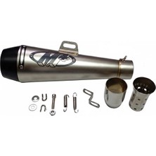 M4-350X51MM Modifiye Egzoz Titanyum