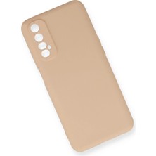 Datatek Newface Realme 7 Kılıf Nano Içi Kadife Silikon - Pudra