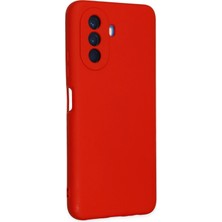 Datatek Newface Huawei Nova Y70 Kılıf Nano Içi Kadife Silikon - Kırmızı