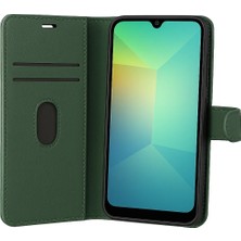 Datatek Newface Realme C75 4g Trend S Plus Kapaklı Kılıf - Koyu Yeşil