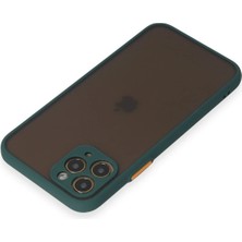Datatek Newface iPhone 11 Pro Kılıf Montreal Silikon Kapak - Yeşil