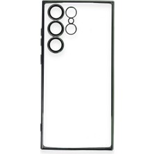 Datatek Newface Samsung Galaxy S23 Ultra Kılıf Razer Lensli Silikon - Yeşil