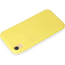 Datatek Newface iPhone Xr Kılıf First Silikon - Sarı