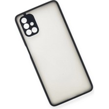 Datatek Newface Samsung Galaxy M51 Kılıf Montreal Silikon Kapak - Lacivert