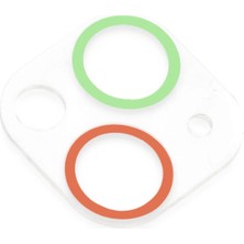 Datatek Newface iPhone 13 Mini Renkli Kamera Lens Koruma Cam - Yeşil-Pembe
