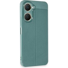 Datatek Newface Vivo Y18 Kılıf Auto Focus Kapak - Koyu Yeşil